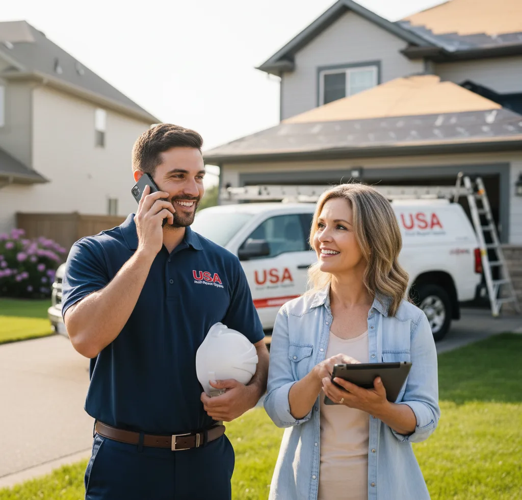 USA Roof Repair Experts customer support in Great Falls